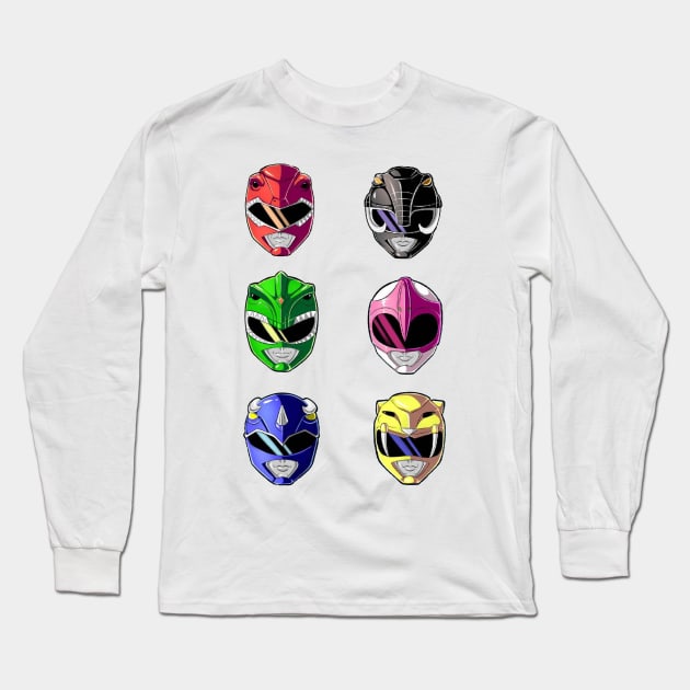 power ranger Long Sleeve T-Shirt by fancy ghost